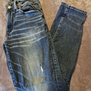 American Eagle Outfitters Dark Wash Relaxed Jeans